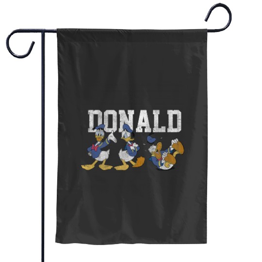 Discover Disney Mickey And Friends Donald Duck Pose Lineup Garden Flags