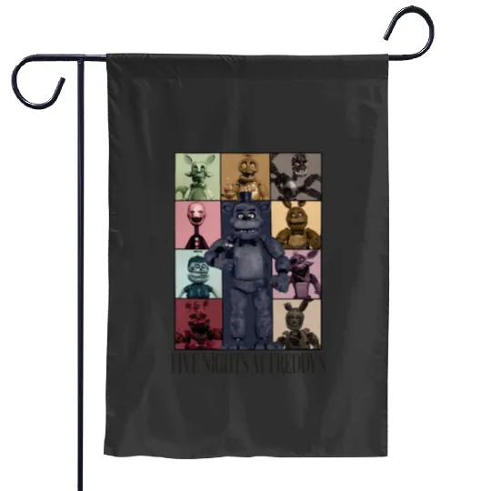 Five Nights At Freddys Eras Tour Garden Flags