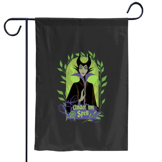 Disney Villains Sleeping Beauty Maleficent Under My Spell Garden Flags