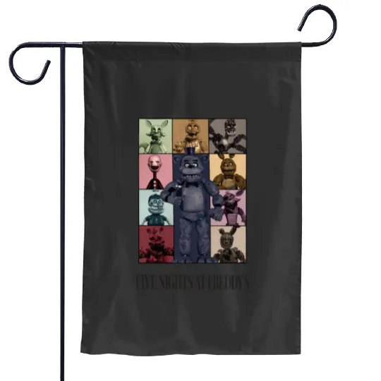 Five Nights At Freddys Eras Tour Essential Garden Flags
