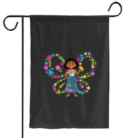 Disney Encanto Mirabel Madrigal Big Butterfly Garden Flags