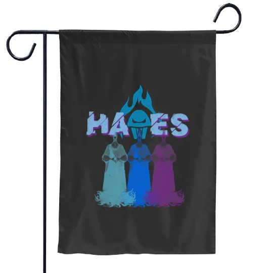 Disney Villains Hades Multicolor Evil Shot Distressed Garden Flags