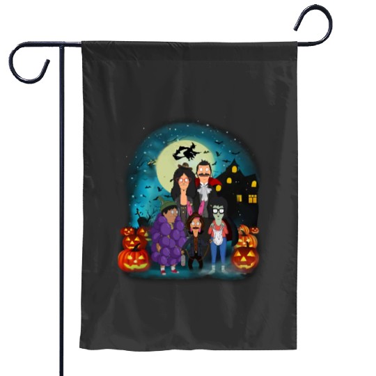 Halloween Bobs Burgers Garden Flags