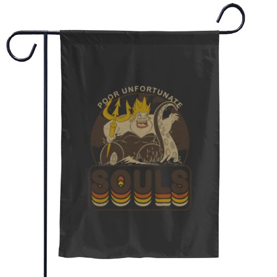 Disney Villains Ursula Poor Unfortunate Souls Retro Garden Flags