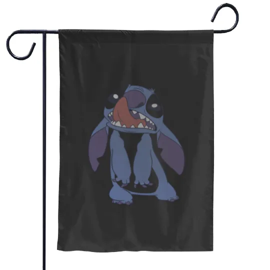 Discover Disney Lilo Stitch Tongue In Nose Stitch Garden Flags