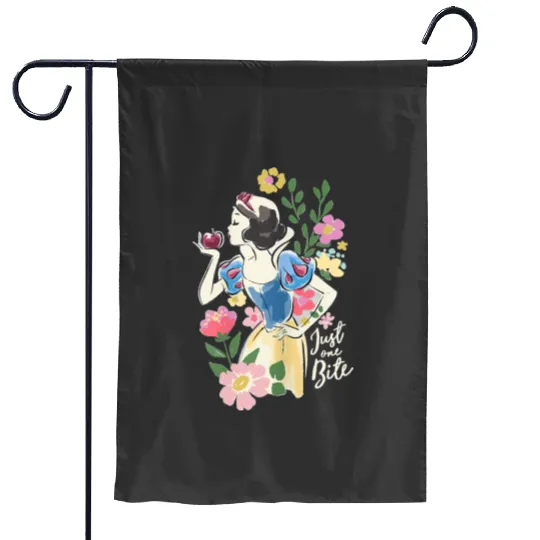 Retro Disney Snow White And The Seven Dwarfs Floral Garden Flags,