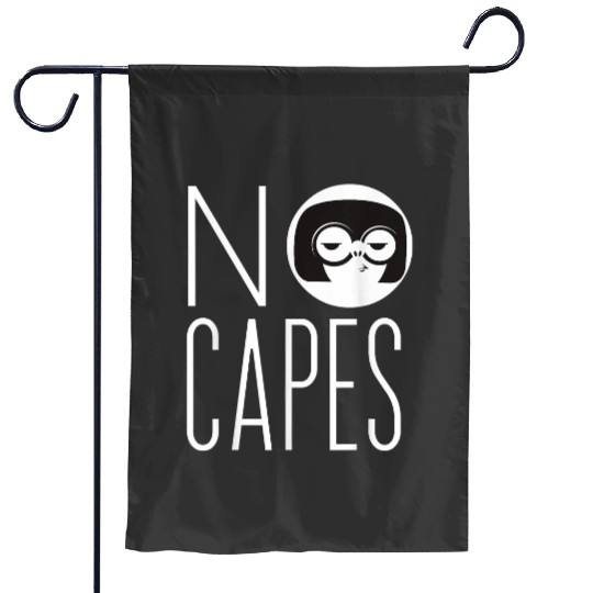 Disney Pixarss The Incredibles 2 Edna Mode No Capes Logo Garden Flags