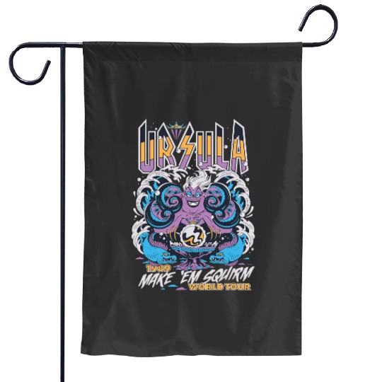 Disney Villains The Little Mermaid Ursula World Tour Band Garden Flags