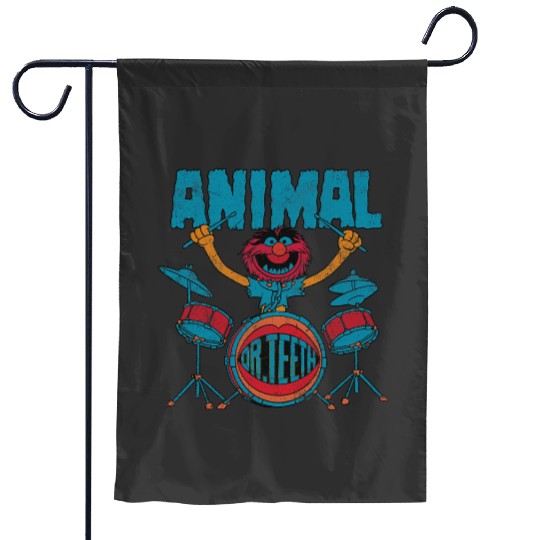 Disney The Muppets Animal Dr Teeth Electric Mayhem Vintages Garden Flags