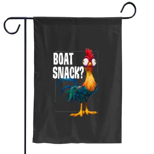 Disney Moana Hei Hei Boat Snack Vintages Style Garden Flags