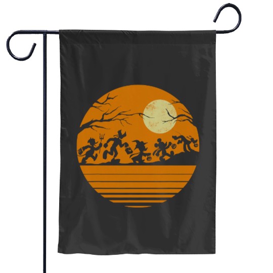 Disney Mickey Mouse and Friends Halloween Garden Flags
