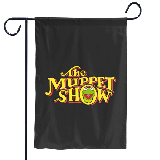 Disney The Muppets Show Kermit Neon Big Chest Text Logo V2 Garden Flags