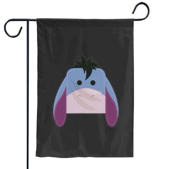 Disney Winnie the Pooh Eeyore Small Block Character Pocket Garden Flags