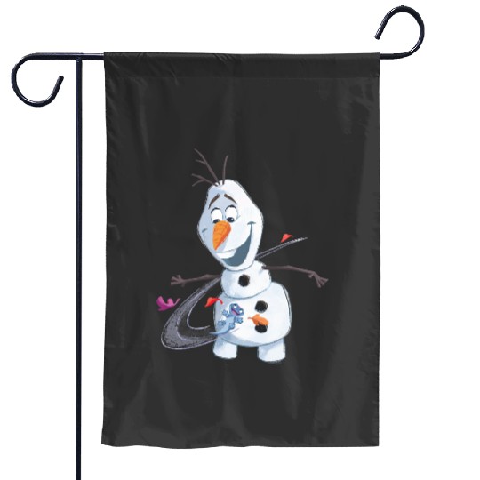 disney frozens 2 Olaf Mattias Autumn Fun Garden Flags