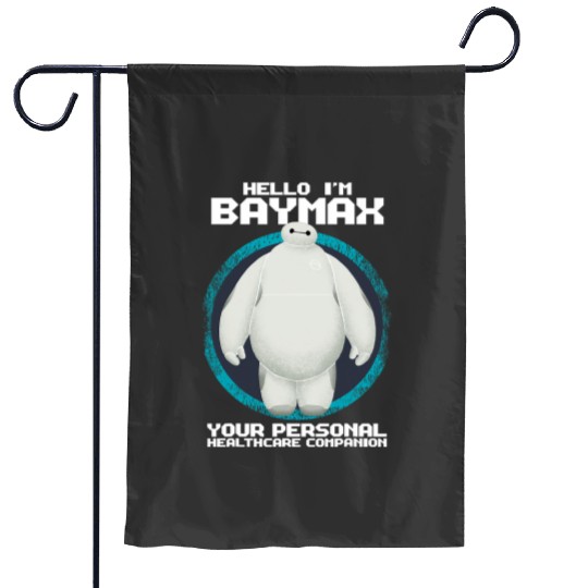 Disney Big Hero 6 Hello Im Baymax Graphic Garden Flags
