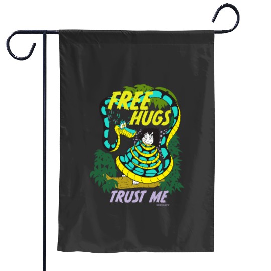 Disneys The jungles Book Free Hugs Trust Me Garden Flags