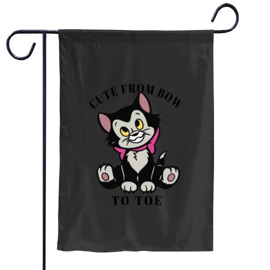 Disney Pinocchio Figaro Cute From Bow To Toe Garden Flags