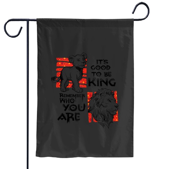 Disney The Lion King Live Action Simba Mufasa Quotes Garden Flags