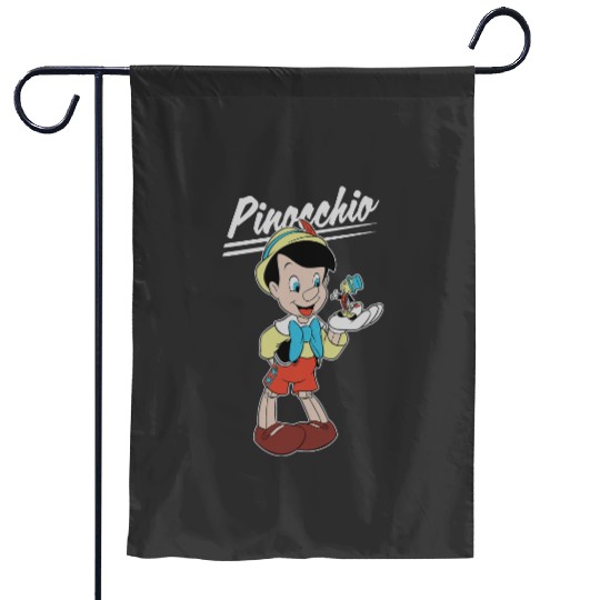 Disney Pinocchio and Jiminy Cricket Garden Flags