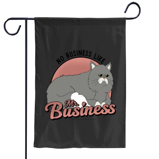 Bobs Burgers No Business Like Mr. Business Garden Flags