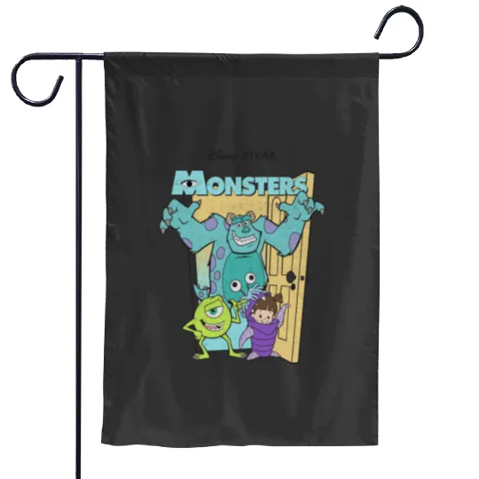 Disney Pixarss Monsters Inc. Mike Sully Boo Group Sweatshirt Garden Flags
