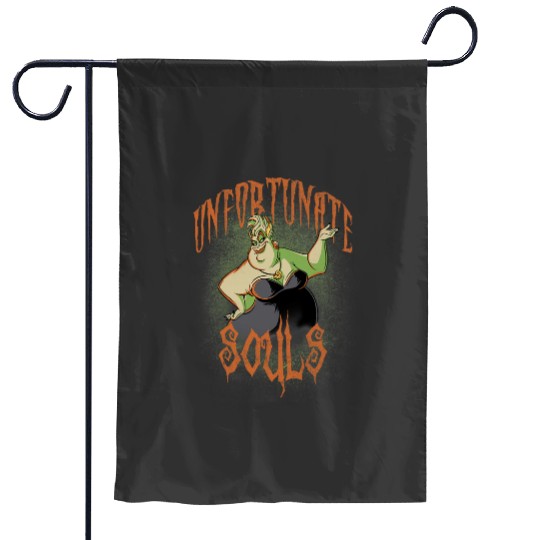Disney Villains Halloween Ursula Unfortunate Souls Garden Flags