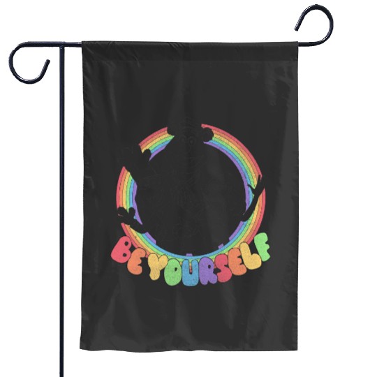 Disney The Muppets Be Yourself Rainbow Garden Flags
