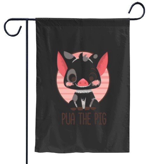 Disney Moana Pua The Pig Graphic Garden Flags
