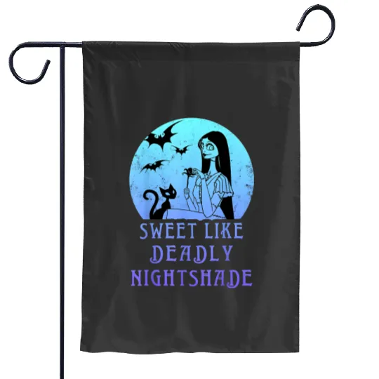 Disney Nightmare Before Christmas Sally Sweet Like Deadly Garden Flags, Disneyland Spooky Season