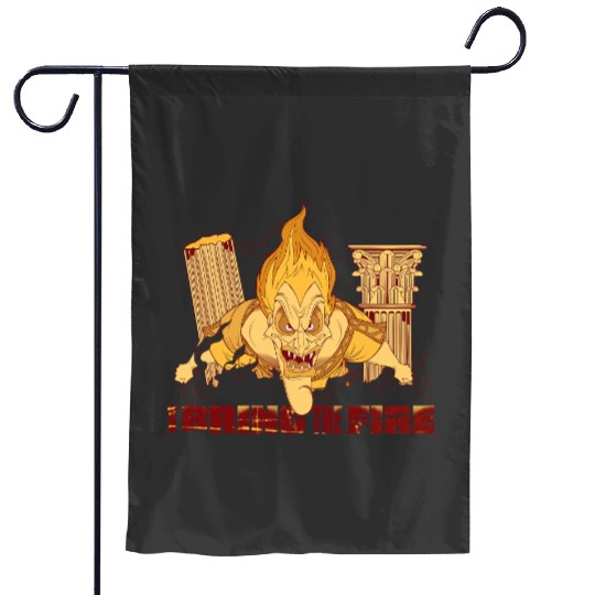 Disney Villains Hades I Bring the fires Garden Flags