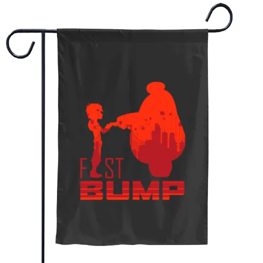 Disney Big Hero 6 Hiro and Baymax Fist Bump Friends Garden Flags