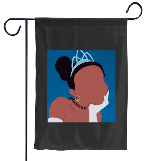 Disney Princess Tiana Edit Garden Flags