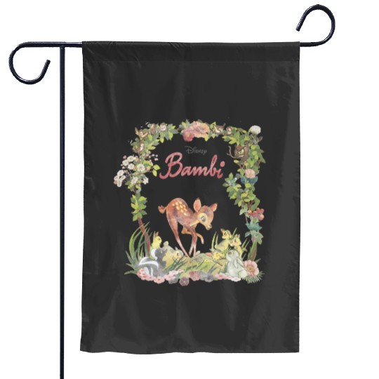 Disney Bambi Floral Portrait Garden Flags