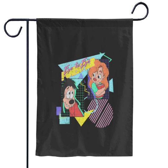 Disney A Goofy Movie Max Roxanne Eye To Eye Forever Tank Top Garden Flags