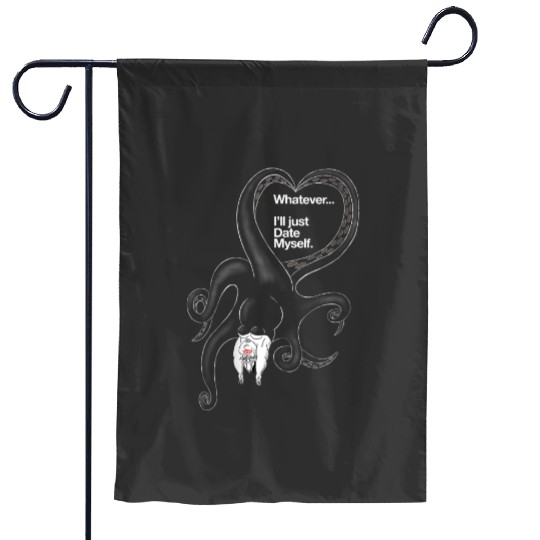womens disney villains ursula heart whatever ill just date myself Garden Flags