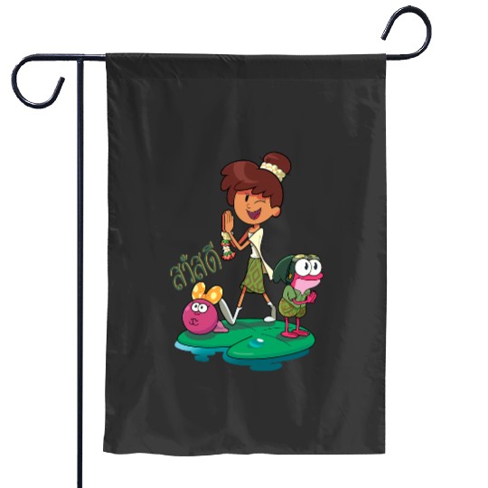 Disney Channel Amphibia Exclusive Garden Flags