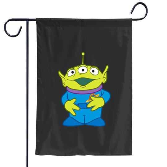 Disney Pixarss Toy Story Pizza Planetss Alien Pocket Garden Flags