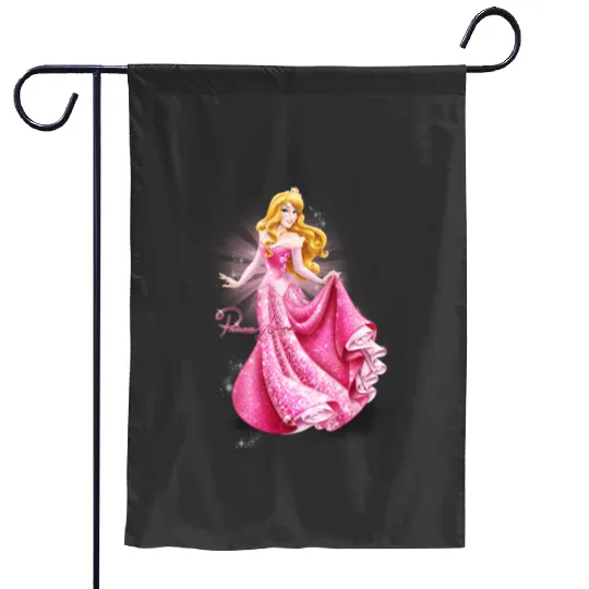 Sleeping Beauty Garden Flags, Disney Garden Flags, Aurora Garden Flags