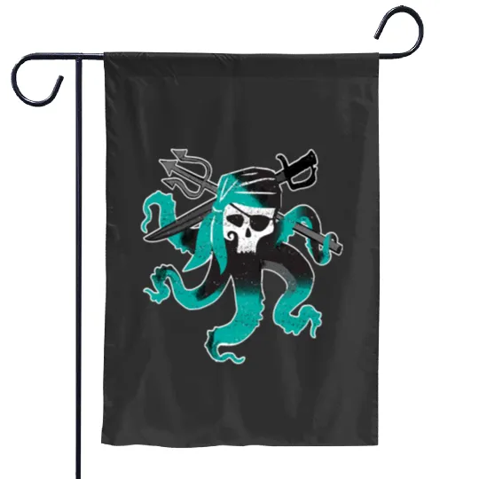 Disney Descendants 2 Uma Pirate octopusss Garden Flags