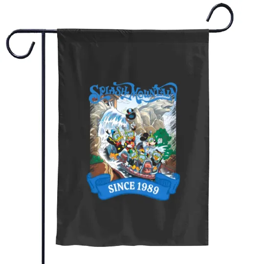 Disney Splash Mountain Vintage Garden Flags, Splash Mountain,