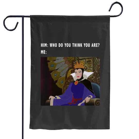 Disney Sleeping Beauty Maleficent Evil Queen Meme Garden Flags