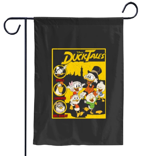 Disney DuckTales Comic Book Cover Garden Flags