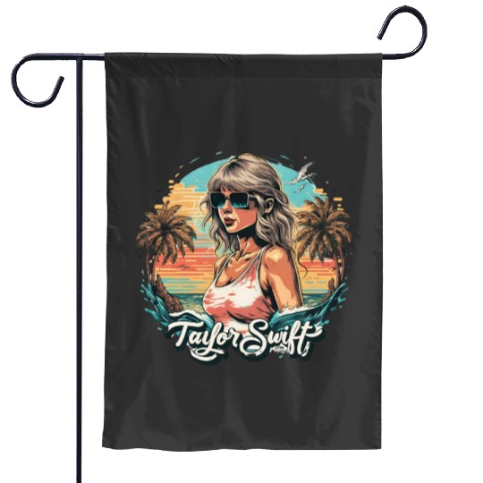 Discover Taylor - Metal (White)  Album 1989 Taylor Vintage T-Shirt,  Taylor Shirt Gift Fan Made S-5XL Garden Flags