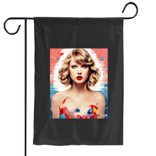 Discover Taylor Red Tracks  Album 1989 Taylor Vintage T-Shirt,  Taylor Shirt Gift Fan Made S-5XL Garden Flags
