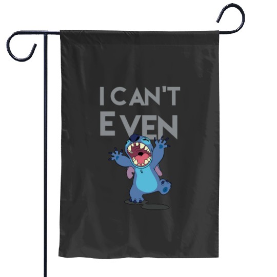 disney cant even lilo and stitch Garden Flags