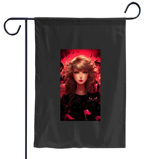 Discover taylor version Red Music  Album 1989 Taylor Vintage T-Shirt,  Taylor Shirt Gift Fan Made S-5XL Garden Flags