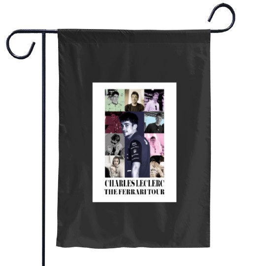 Charles leclerc eras tour Garden Flags