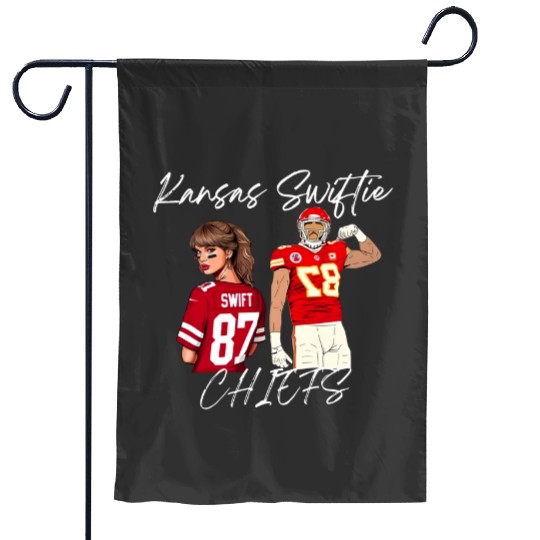 Discover Kansas Taylor version Kelce Garden Flags, Travis and Taylor, Travis Kelce  Game Day Sweater