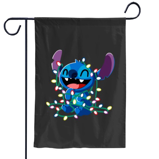 Christmas Stich lovers for these festive seasons Pin, Stitch Eras Tour , Stitch Shirt, Disney Land Lilo and Stitch Garden Flags
