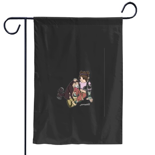 Gossip Sticker: Disney Mulan Anime Mushu, Mulan and Mushu Garden Flags